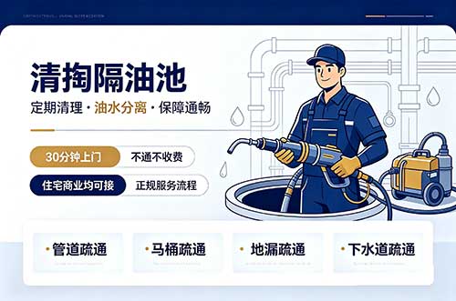阿勒泰清掏隔油池